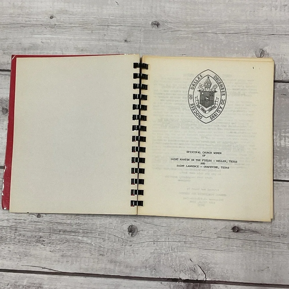 From The Kitchens Of‎ Episcopal Church Keller Texas 1977 Saint Martin In Fields